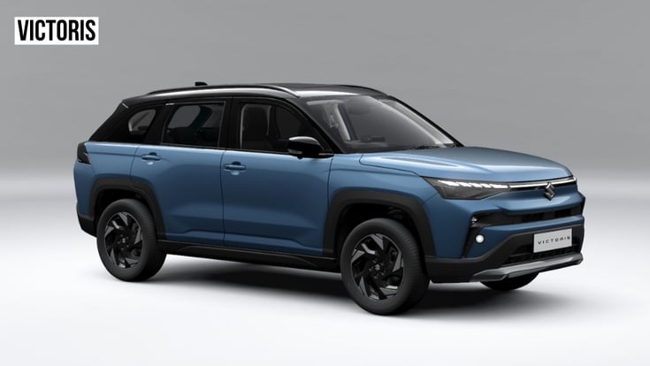 Maruti Victoris front quarter